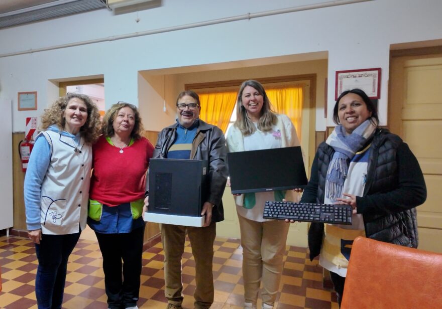 La Escuela Aristóbulo del Valle incorpora equipamiento para acompañar su tarea institucional