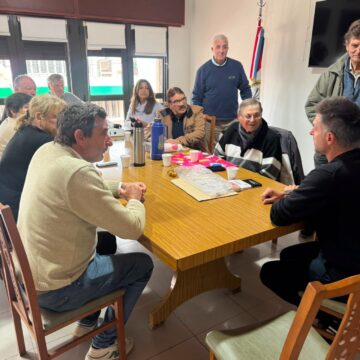 Arequito: reunión con autoridades y productores para abordar el fenómeno El Niño