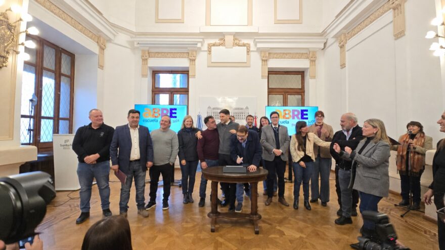 El departamento Caseros suma nuevas aulas y fortalece la infraestructura educativa