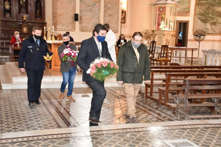 Casilda: Rosconi participó de las fiestas patronales en honor a San Pedro Apóstol