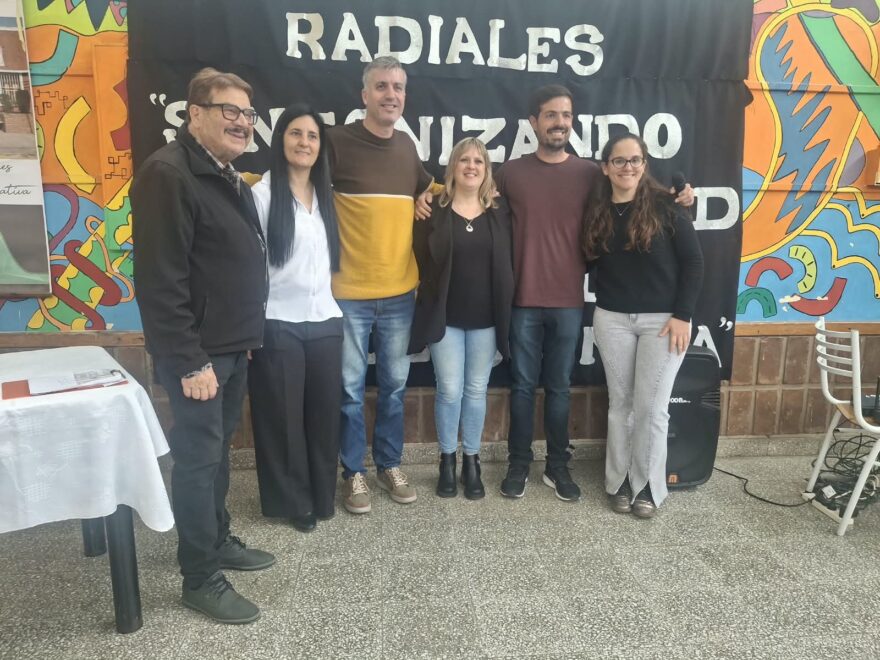 El senador Rosconi acompañó el 8.º Certamen Regional de Producciones Radiales en Los Molinos